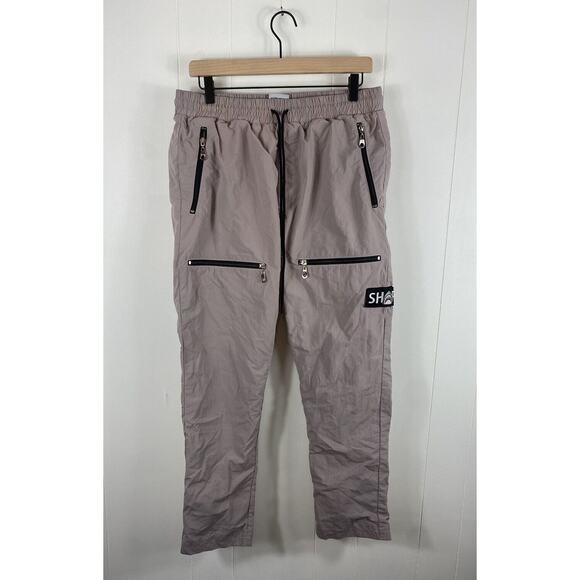 Tiger Shvrk Pink Jogger Pants Shark Zipper Size Large BAPE - Picture 2 of 6